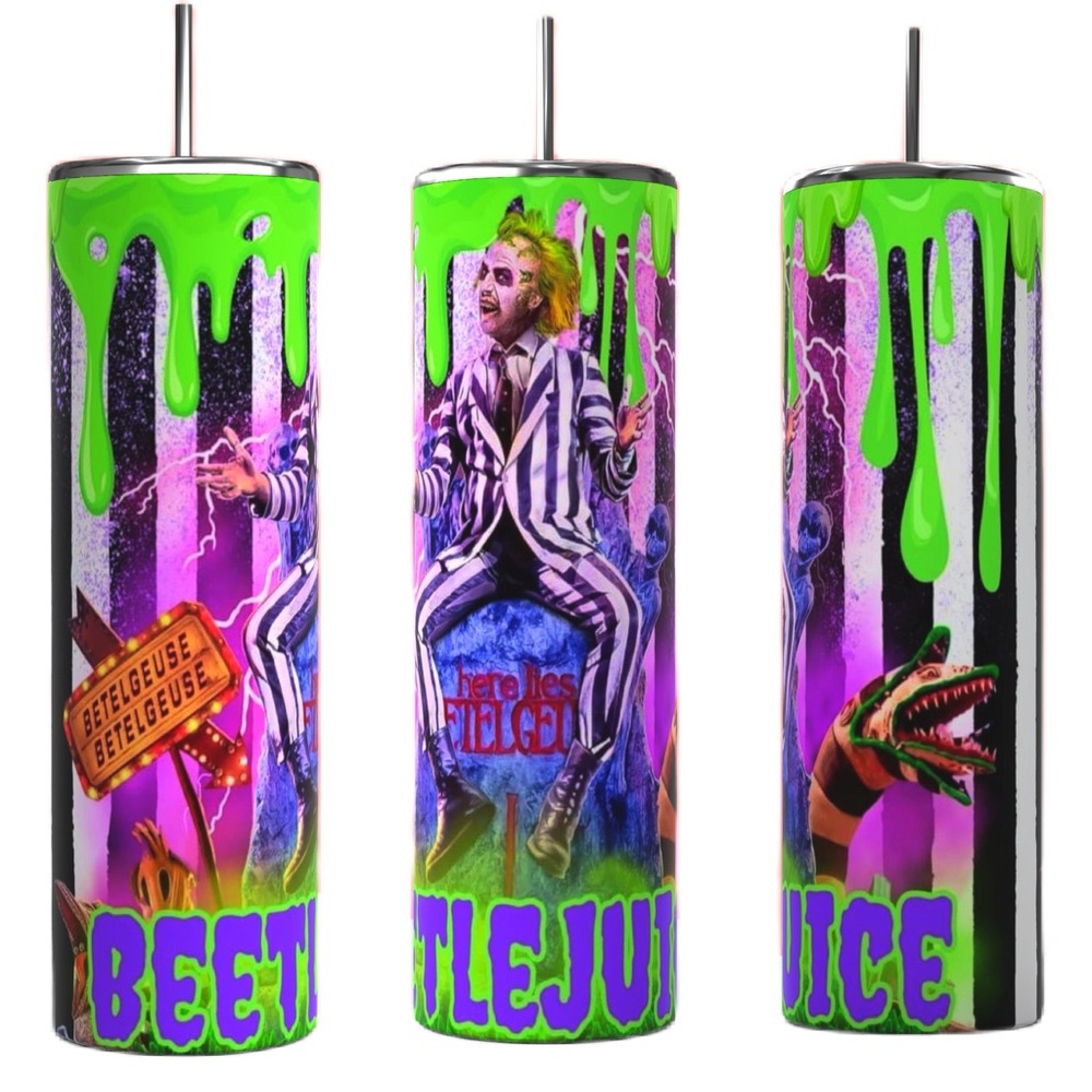 Beetle Juice Tumbler Option W